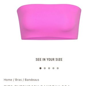 SKIMS FITS EVERYBODY BANDEAU BRA *NWT*